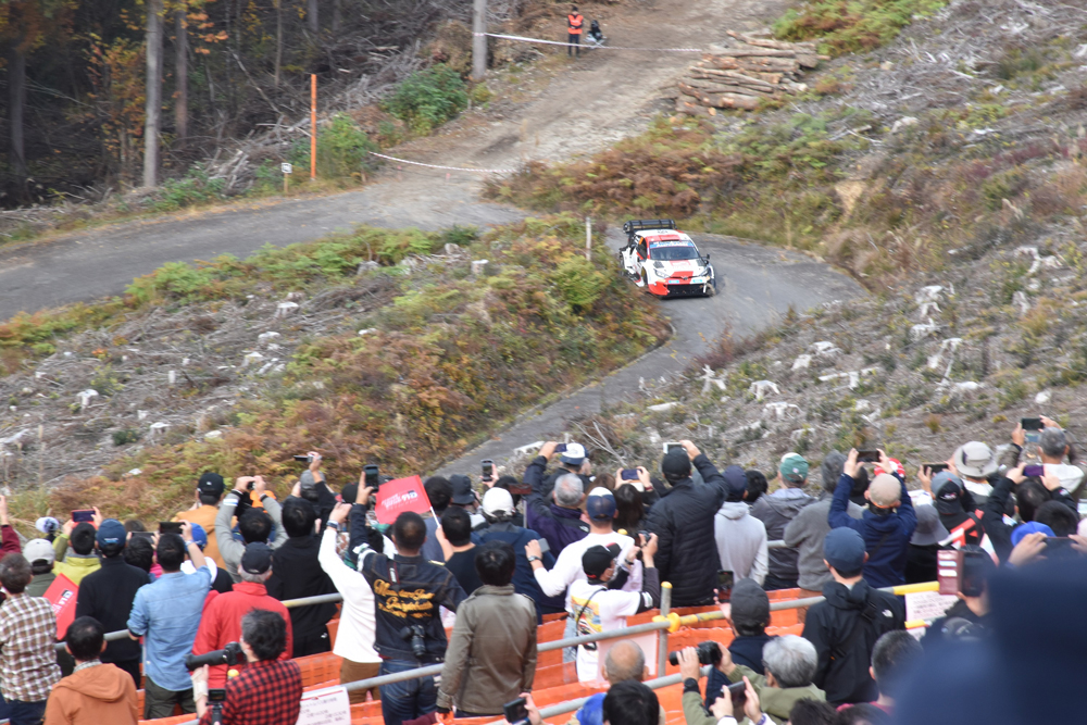 モータースポーツラリージャパン2023.11.19 恵那SS/恵南林道　２名　パーク\u0026ライド